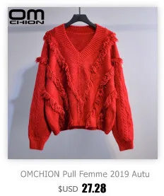 OMCHION, женские свитера и пуловеры, осень, v-образный вырез, с вырезом, мохер, свитера, рукав летучая мышь, открытая спина, сексуальный джемпер, LMY174