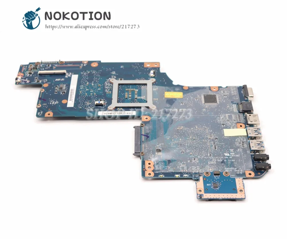 NOKOTION H000043480 основная плата для ноутбука Toshiba Satellite L870 C870 L875 17,3 дюймов HM76 UMA DDR3