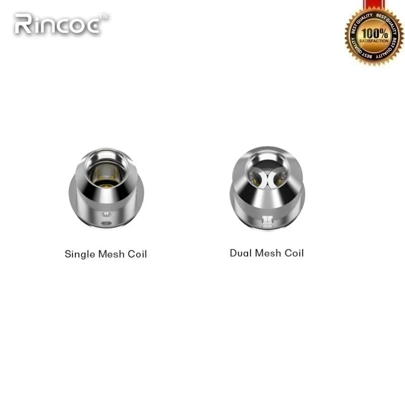 5 шт./лот оригинальные сменные катушки Rincoe Mechman одна сетка 0 25 Ом двойная 2 для