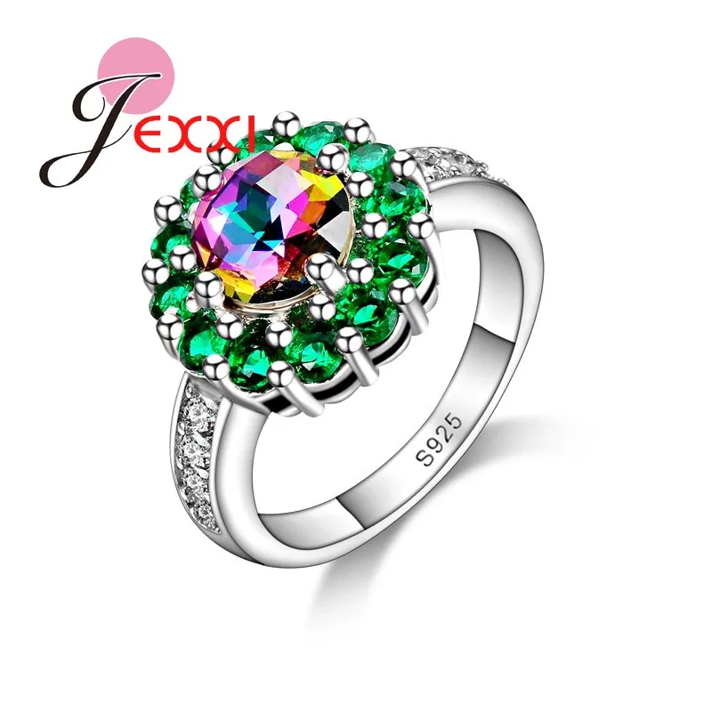 Женское кольцо из серебра 925 пробы с австрийским кристаллом|wedding band|austrian crystalcrystal