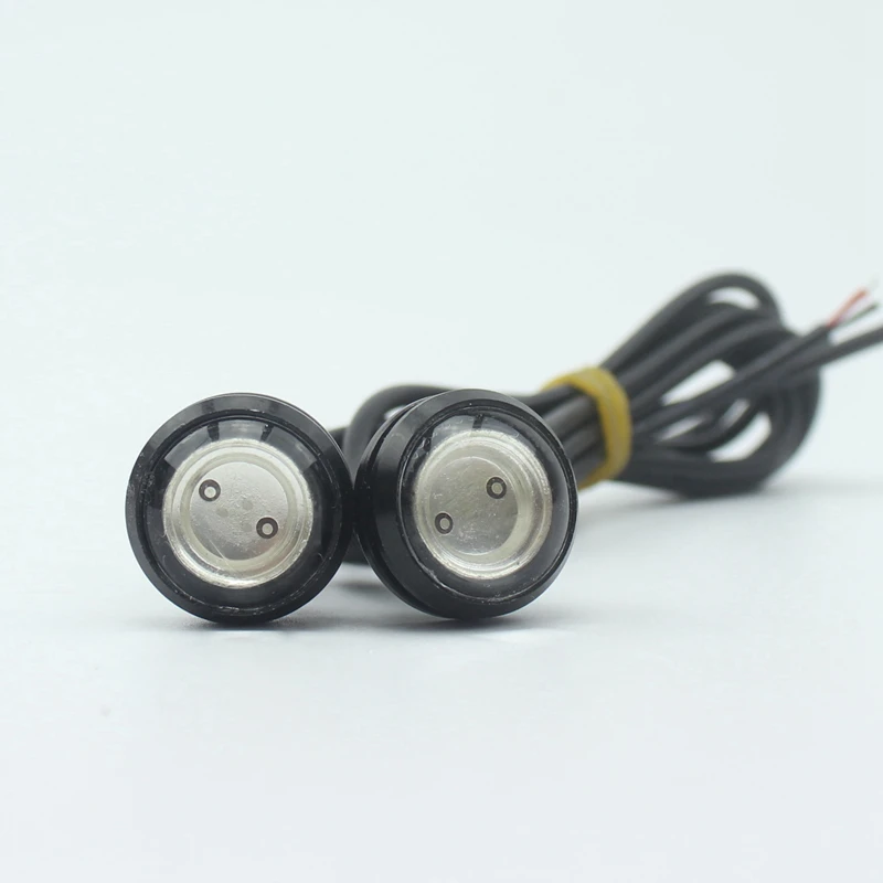 23 мм красный цвет зеленый, синий цвет 6 шт./лот LED Eagle Eye фары 12 В вход для DIY 6x3 Вт тормоза лампы Водонепроницаемый IP65 Кунг-для России