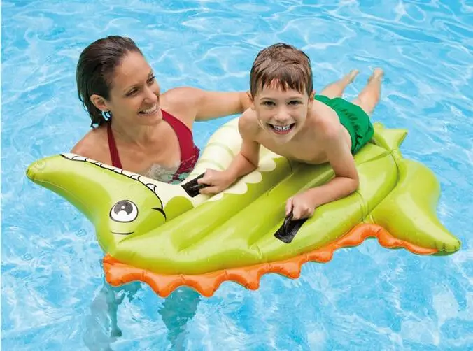 Летний игровой INTEX 58151 маленький поплавок с животными доска для рисования воды