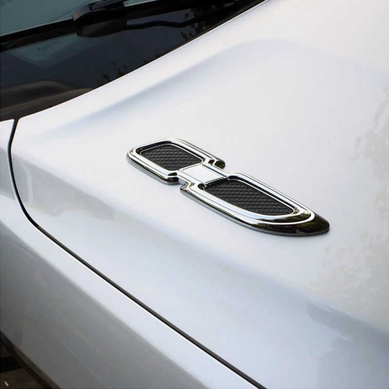 Жеребенок сжигание украшение автомобиля 3d воздуха на выходе fender капота Стикеры