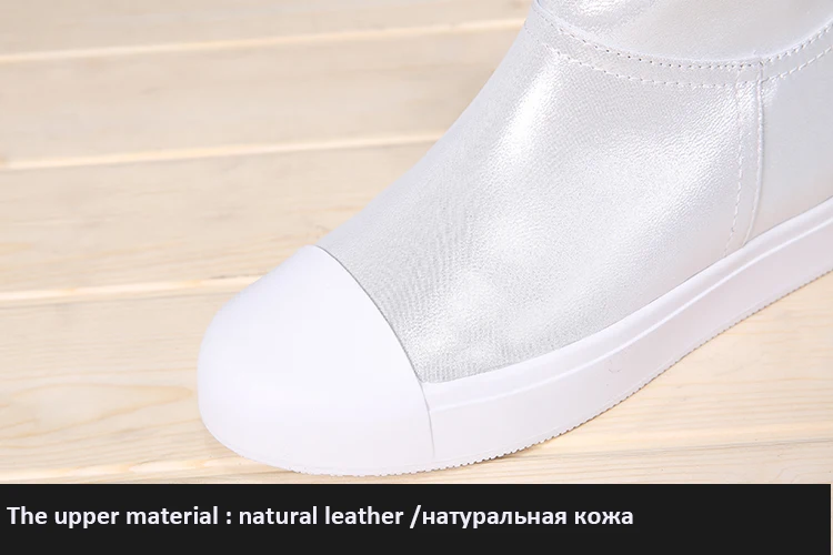 VALLU/женские зимние ботинки; натуральная кожа; смешанные цвета; натуральный мех; женские теплые ботинки до середины икры