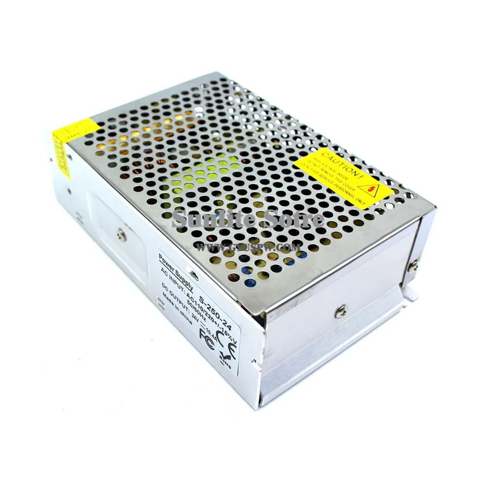 DC24V Switching Power Supply 24v 10.4A 250W Driver Transformer Ac Dc SMPS For LED Lighting Printer CNC CCTV Monitor | Обустройство