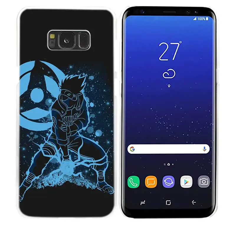 03 Наруто Какаши чехол для телефона samsung Galaxy M20 M10 S10 S9 S8 Plus S7 S6 Edge Note 8 9 Жесткий пластиковый Чехол - Цвет: 03