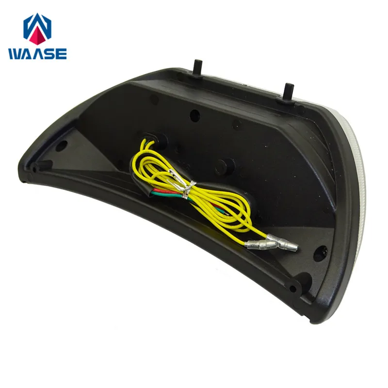 Waase для Honda CBR600F4 CBR 600 F4 1999 2000 хром задний фонарь стоп-сигнал встроенные Сигналы поворота светодиодный свет
