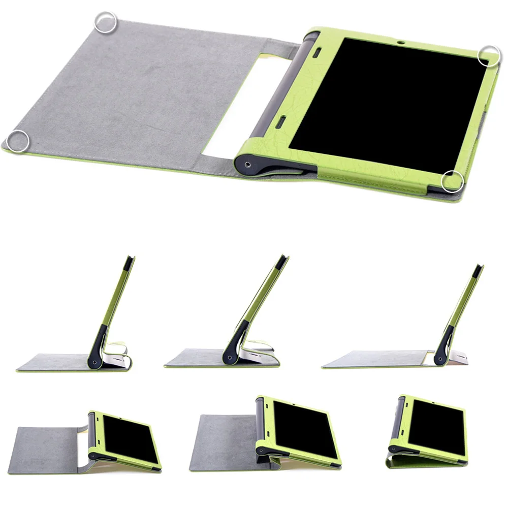 Модный раскладной чехол-книжка из искусственной кожи с принтом для Lenovo YOGA TAB 3 10