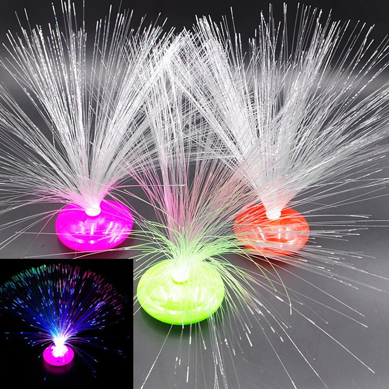 Optical Fiber Starry Sky Lamp Colorful Calming Sensory Beautiful Multicolor Led Light Optic Fashion Nightlight | Игрушки и хобби