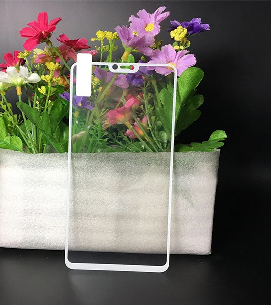 2 шт. полное покрытие закаленное стекло для OPPO R15 защита экрана Защитная пленка |
