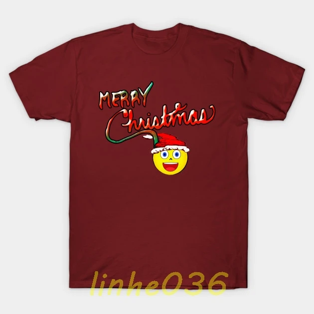 2019 Рождественская футболка фестиваль Мужская и мужская Merry Christmas T-Shirt6 | одежда