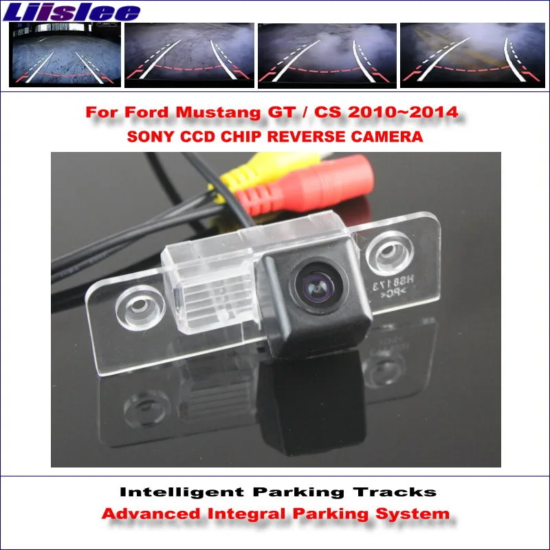 

Car Reverse Back Up Camera For Ford Mustang GT / CS 2010 2011 2012 2013 2014 Intelligent Parking Tracks HD CCD