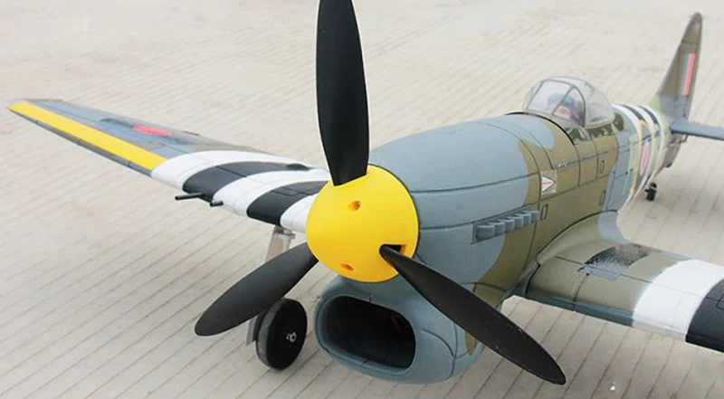 Dynam 1250 мм Hawker буря RC RTF пропеллер модель самолета с мотором ESC сервоприводы батарея TH03653