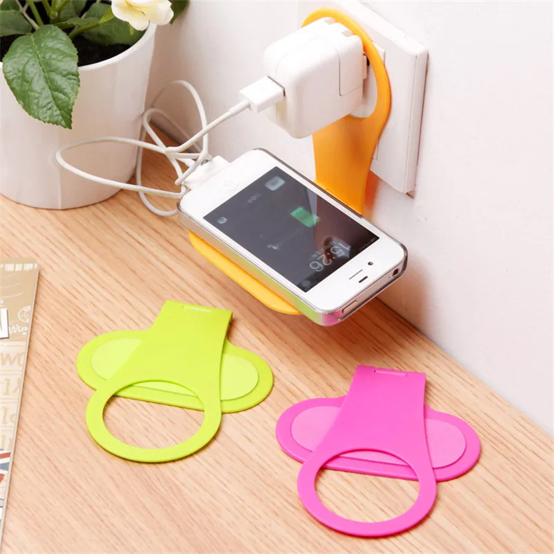 Простой мобильный телефон крепление для зарядки Держатель подставка Складная