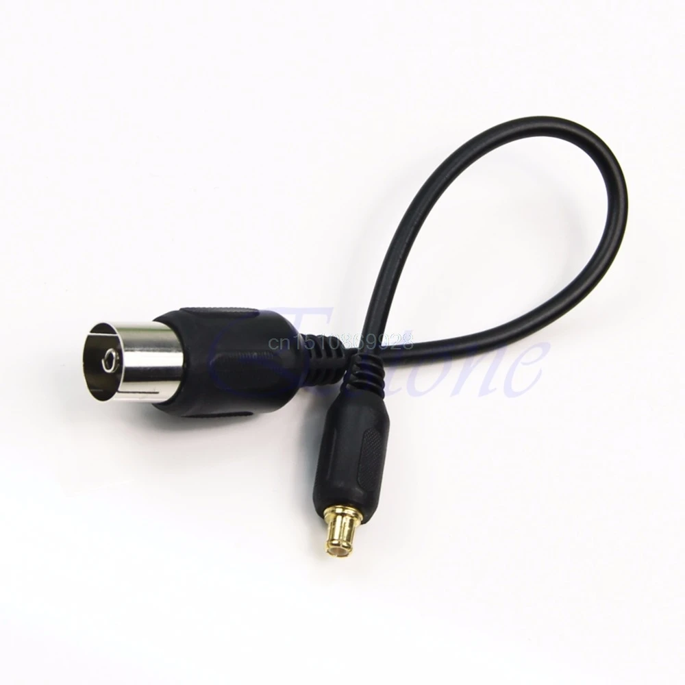 IEC Антенна MCX Кабель адаптер Pigtail разъем для USB TV DVB T тюнер M126 горячая