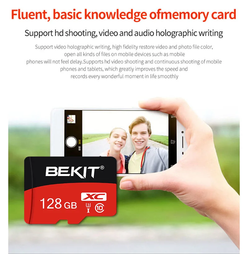 Bekit карта памяти Micro SD карта 256 ГБ 128 Гб 64 ГБ 32 ГБ 16 ГБ 8 ГБ Microsd карта класс 10 U1 U3 TF SD карта мини флэш-карты для телефона