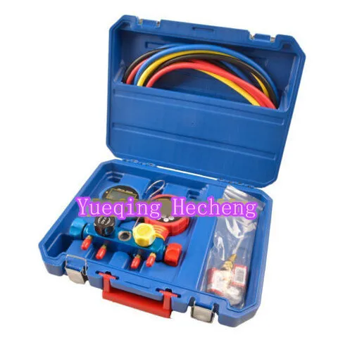 Новинка цифровой тестер фотоэлемент 4 клапана|valve kit|valve gaugevalve manifold |