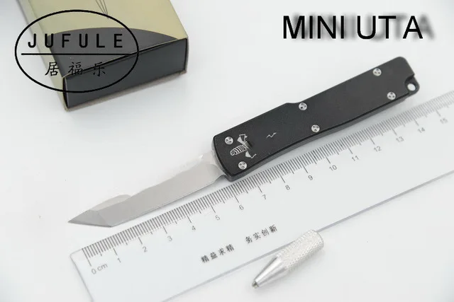 mini tanto UT JUFULE Star Wars UT UT70 UT85 UTX UTX70 UTX85 D2 лезвие алюминиевая древесина ручка кемпинг тактический инструмент ужин кухонный нож - Цвет: mini tanto UT
