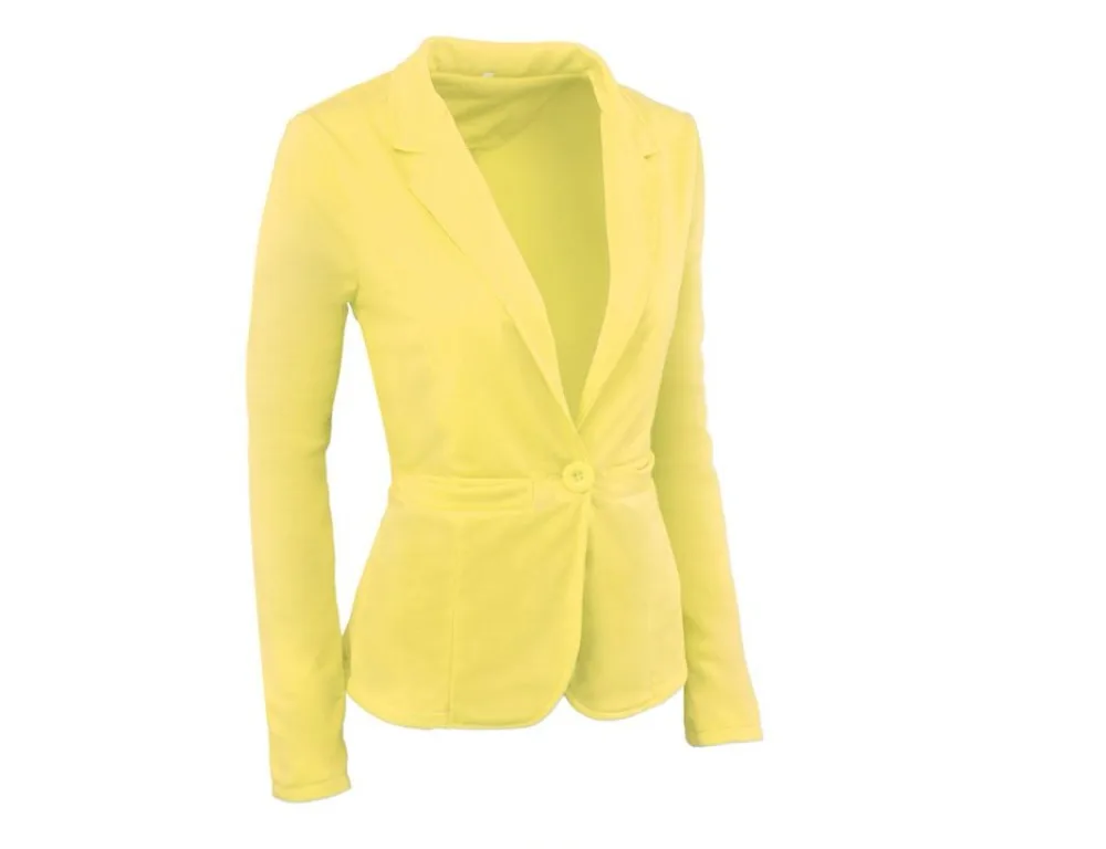 

Europe United States Small Suit Jacket XL 2XL Spring And Autumn Girl Casual Jacket Small Suit A Buckle Ms. Suit Jacket -1162