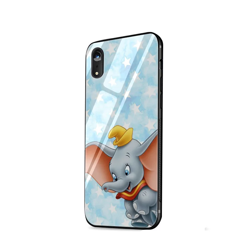 Стеклянный чехол для iPhone 5 5S SE Desxz Dumbo 6 6s 7 8 Plus X XR XS Max |