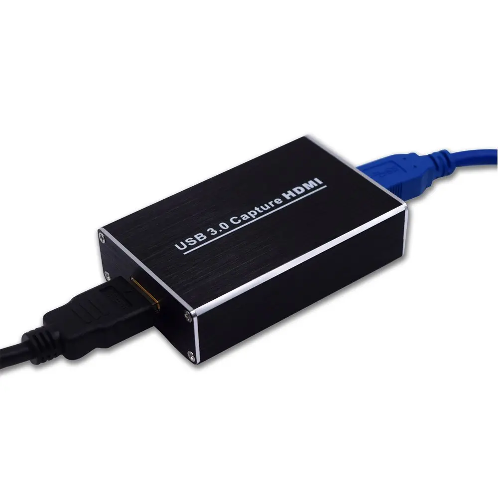 1080P 60fps Full HD видео рекордер HDMI к USB 3,0 видео Захват карты устройство для Winodws Mac Linux телефон игры ПК прямая потоковая передача