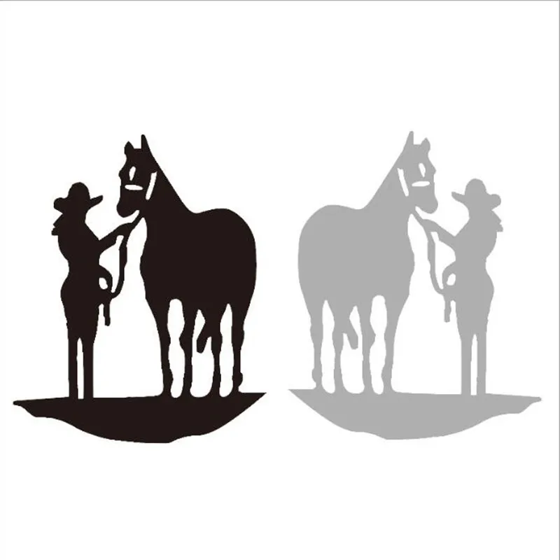 Металлическая вырубка Lady Horse Border 66*80 мм альбом для скрапбукинга DIY декоративные