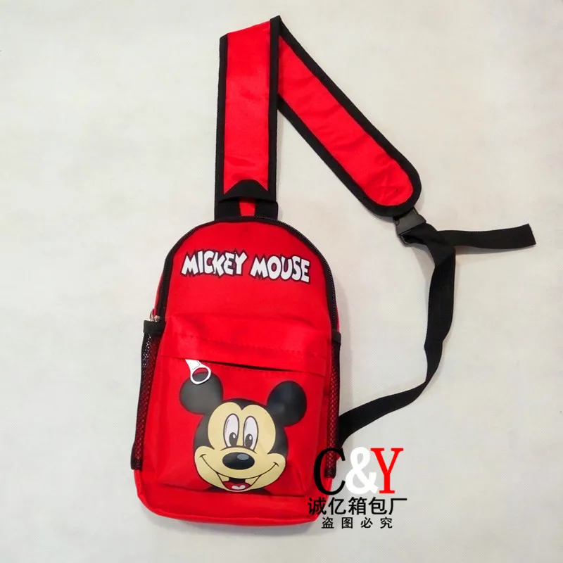 Disney Микки Маус Детская сумка на плечо с мультяшным рисунком сумка-мессенджер для девочек и мальчиков Сумочка Кошелек для монет милое хранение замороженная Эльза Талия