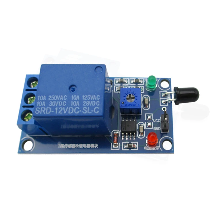 Релейный модуль инфракрасный приемный (12 В)|module relay|12v relay modulereceiver |