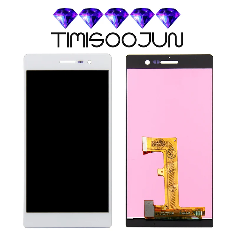 Без битых пикселей оригинальный Экран для huawei P7 Дисплей Ascend ЖК дисплей Сенсорный