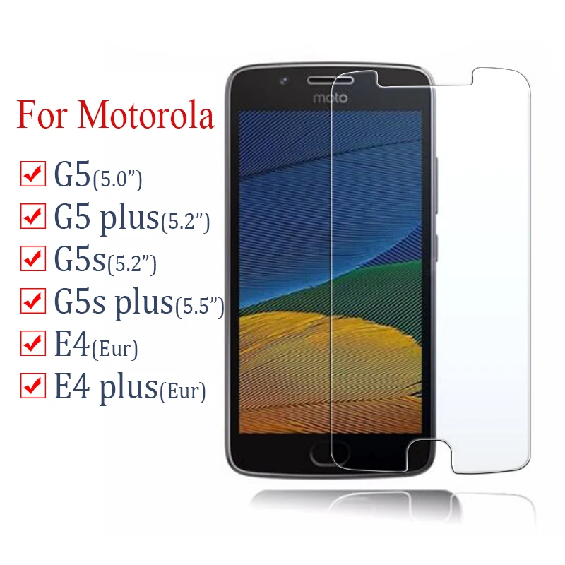 Защитное стекло для Motorola E4 plus закаленное Moto G5s G5 G5splus G5plus E4plus Motog5 Motoe4 защита