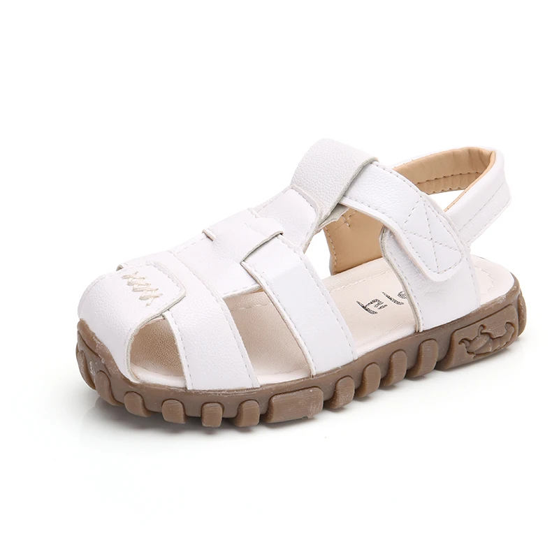 2018 г. Новая летняя обувь для мальчиков детские пляжные сандалии нескользящая в