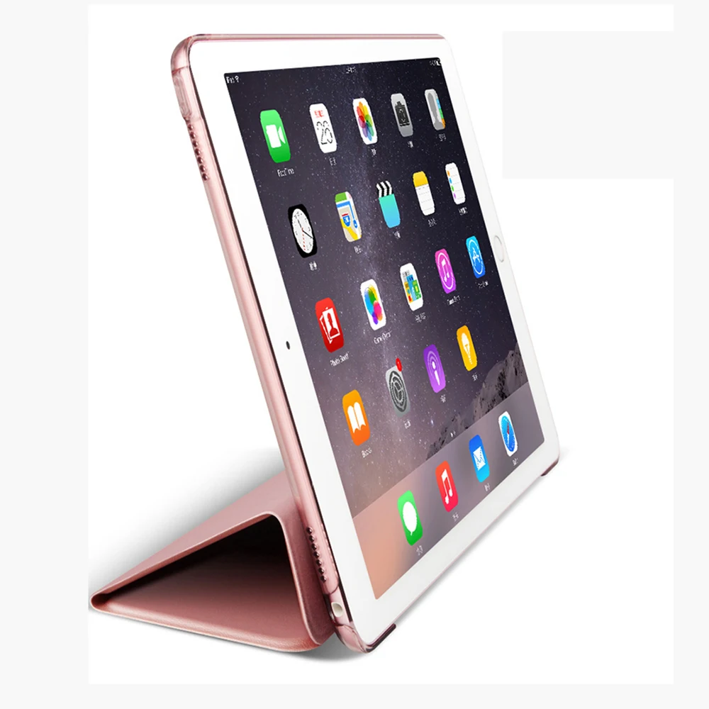 Для iPad Pro 12,9 чехол с лицом ID Funda Магнитный Пробуждение ультра тонкий чехол для смарт-телефона Поддержка прикрепить заряд A1876 A1895 a1983