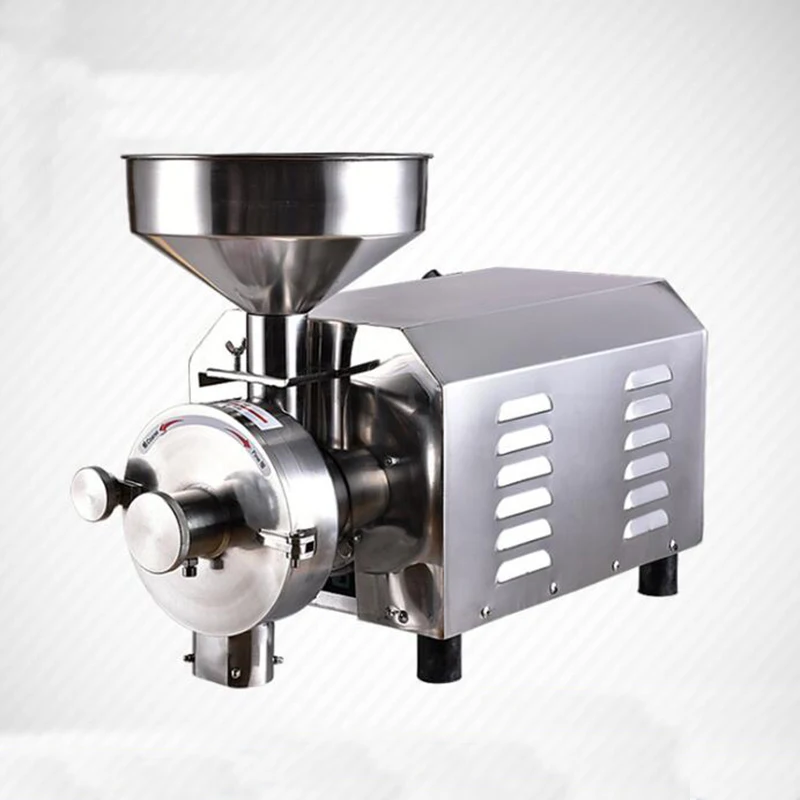 Электрический бобов муки получить мельница дробилка зерна травяной хлопья Кофе