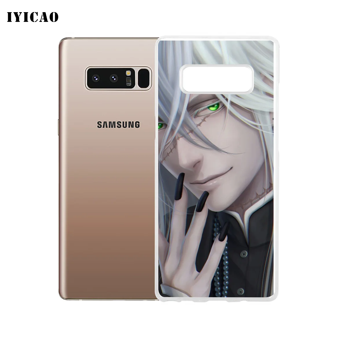 IYICAO под taker Черный Дворецкий Мягкий силиконовый чехол для телефона Samsung A5 A6 Plus A7 A8