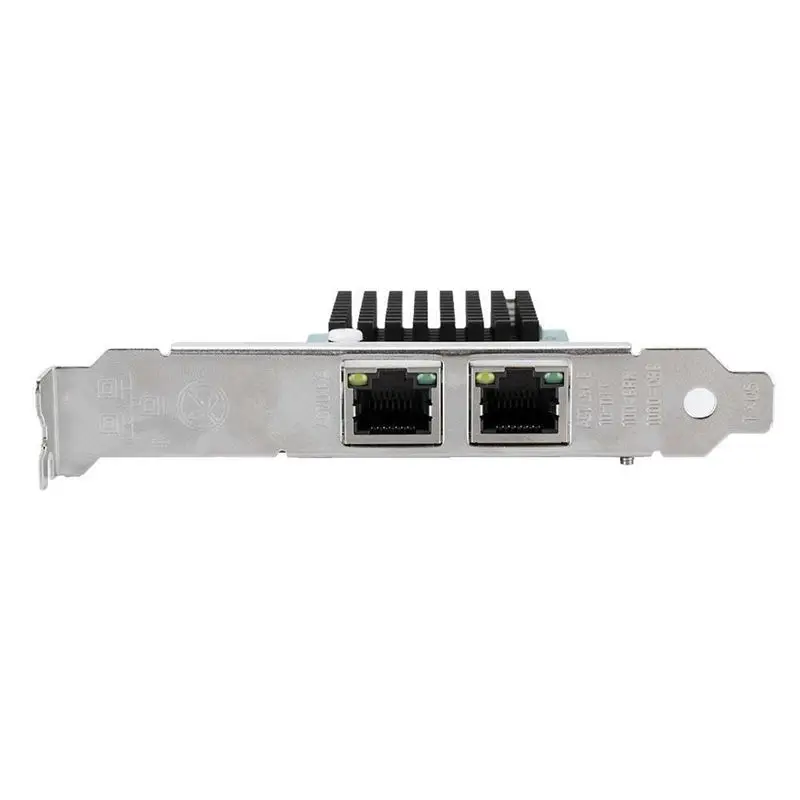 Для Intel 82575 Pci-E X1 2-портовый гигабитный Ethernet-сервер адаптер сетевая карта для ПК |