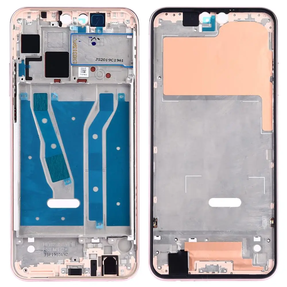 IPartsBuy передняя рамка корпуса lcd с боковыми клавишами для huawei Y9 (2019)|Корпусы и рамки
