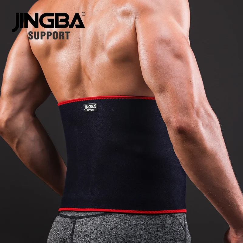 JINGBA поддержка талии триммер Slim fit брюшный пояс для похудения запотевающий в