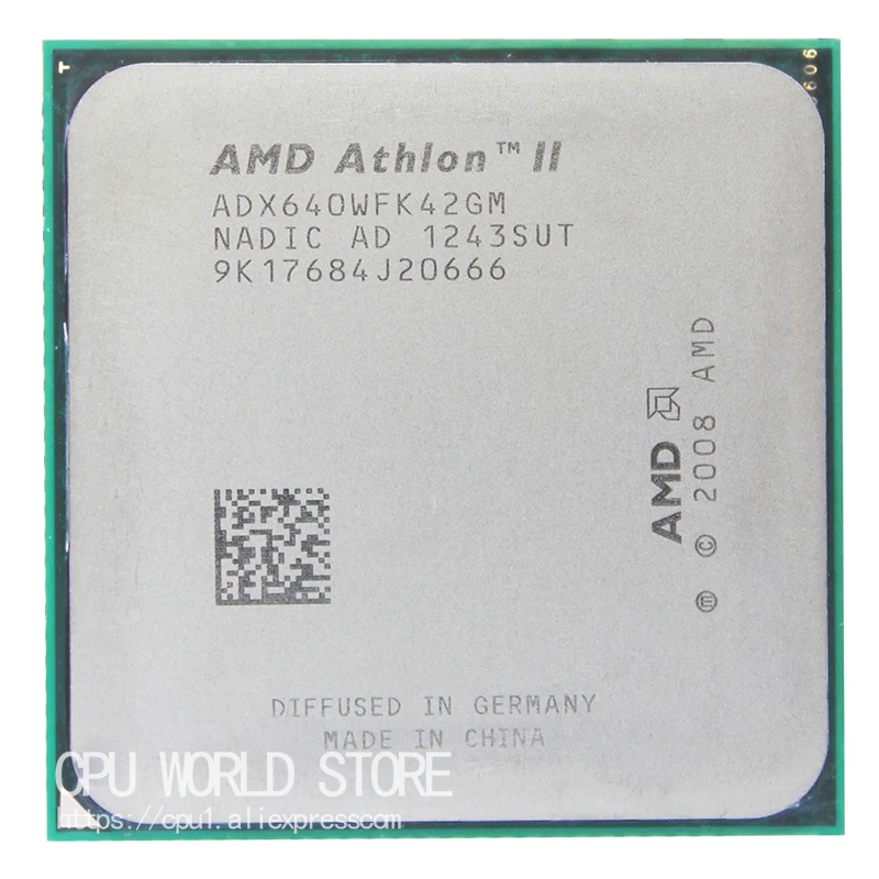 Процессор AMD Athlon II X4 640 четырехъядерный 3 0 ГГц/L2 2M /95 Вт/2000 ГГц разъем am3 am2 + 938 pin |
