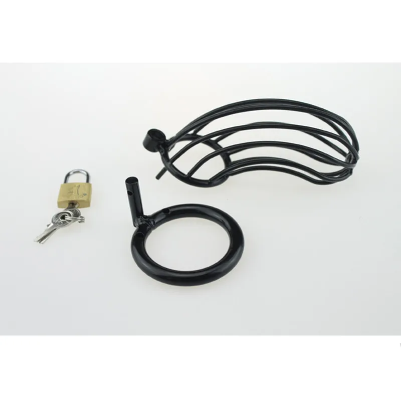 Новинка 2017 кольцо на пенис из нержавеющей стали клетка верности металлическая