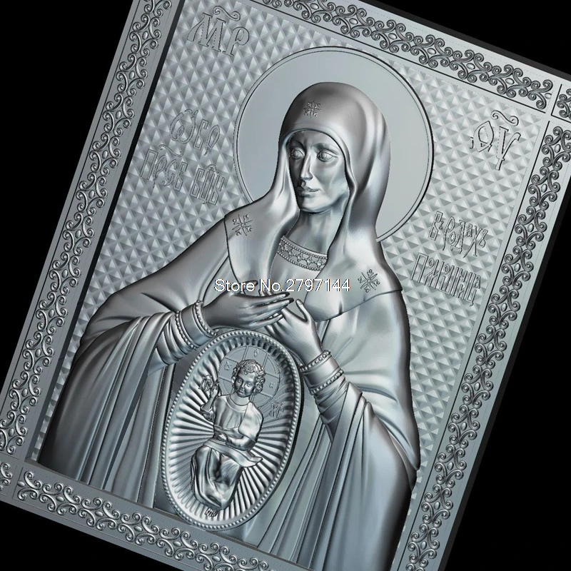 Помощник в родах нашей леди 3D мерцание формат STL 3d для ЧПУ формате STL|for cnc|3d stl models3d