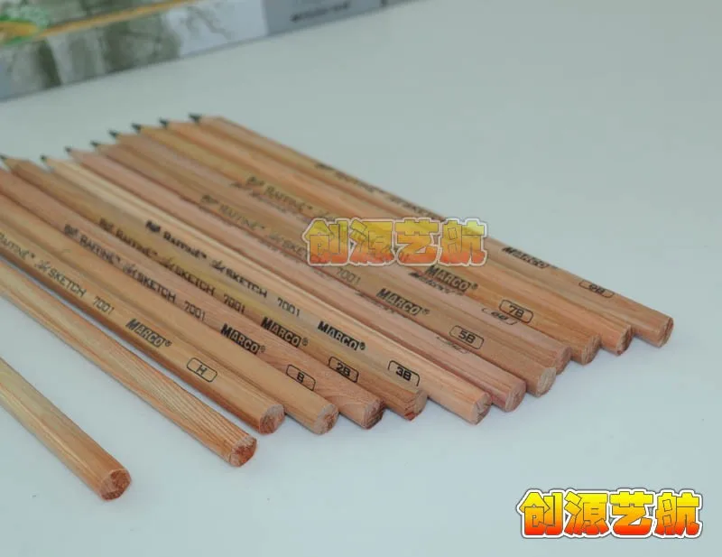 

12pcs Professional graphics sketch pencil 3H-9B lead free painting pencils Cheap free shipping