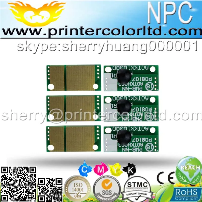 Тонер чип для Konica Minolta bizhub C452/C552/C652/C652DS/C552DS/C452DS/A0TM450/A0TM150/A0TM131/A0TM151/TN613K/TN613C/13M|Чип