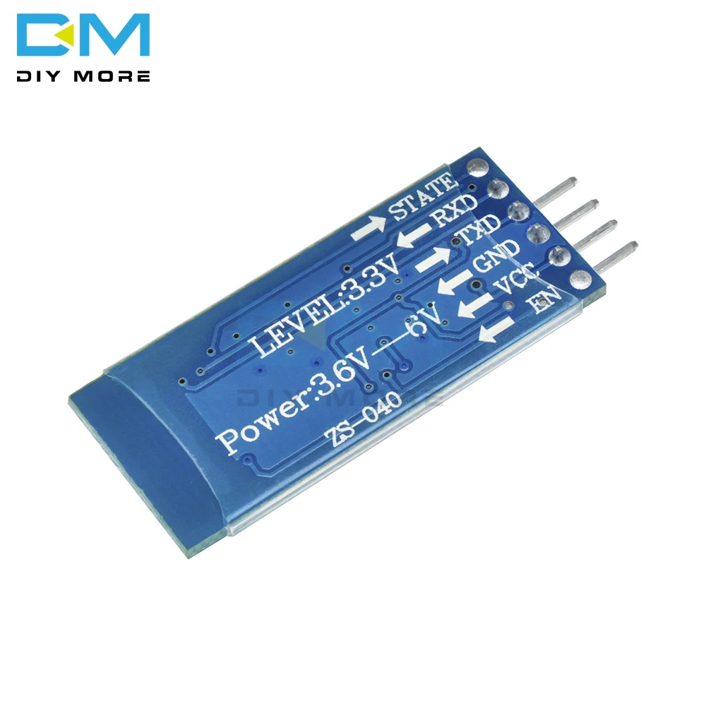 HC-05 HC05 беспроводной модуль совместимый для Arduino Серийный 6 Pin Bluetooth радиочастотный приемник приемопередатчик модуль RS232 мастер Slave Board