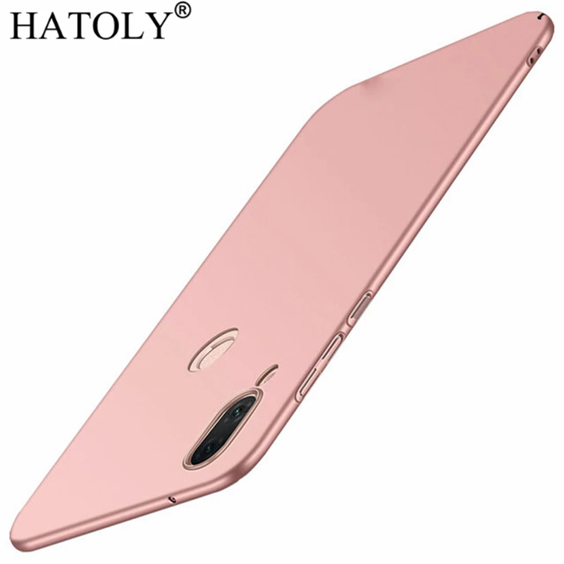 Гладкий Чехол для Huawei Y9 2019 ультратонкий жесткий защитный чехол из поликарбоната