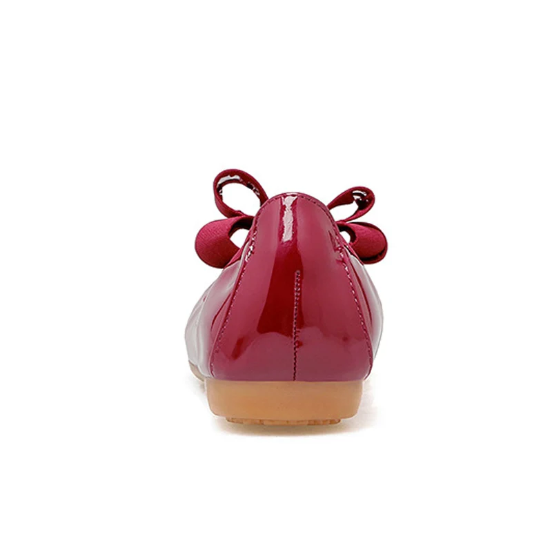 

New Fashion Flats for Women Round toe Soft Single Shoes Sweet Butterfly Knot Women's Flats Plus Size 43 ZH2553