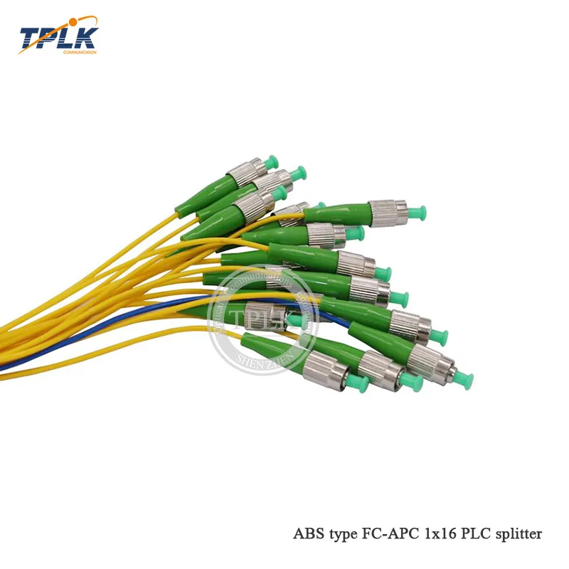 Горячая Распродажа ABS Box FC APC 1X16 PLC волоконно-оптический сплиттер 1x16 1 м 2 0 ММ