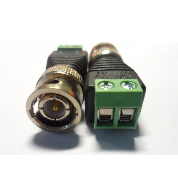 Hamrolte Mini Coax CAT5 CCTV BNC разъем обжимной для камеры видеонаблюдения комплект системы