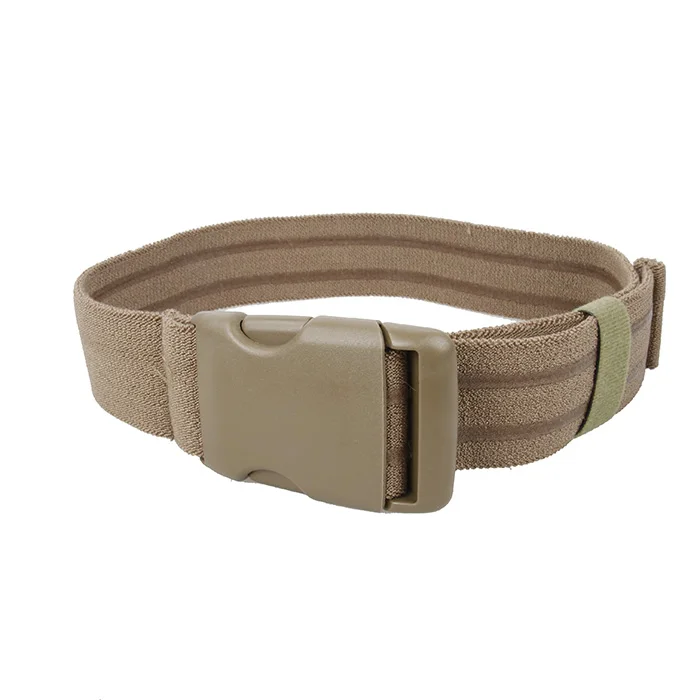 Ремень TMC Tactical Elastic Band на бедро TMC2955 Черный/Кофейный.