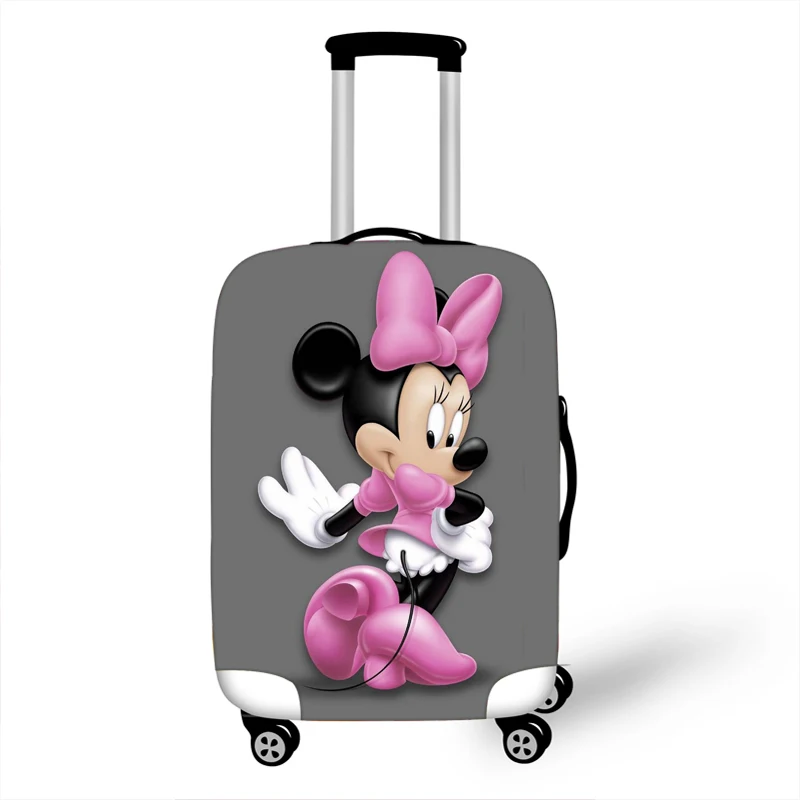 H Luggage Protective Cover Case For Elastic 18-32 Inch Suitcase Protective Cover Cases Covers Xl Travel Accessories Mickey Minnie - Цвет: H