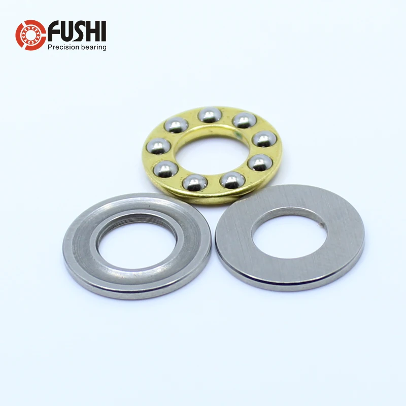 

6PC F2-6M F3-8M F4-9M F4-10M F5-10M F5-11M Miniature planar bearing 2x6x3 3x8x3.5 4x9x4 5x10x4 5x11x4.5 Thrust ball bearing